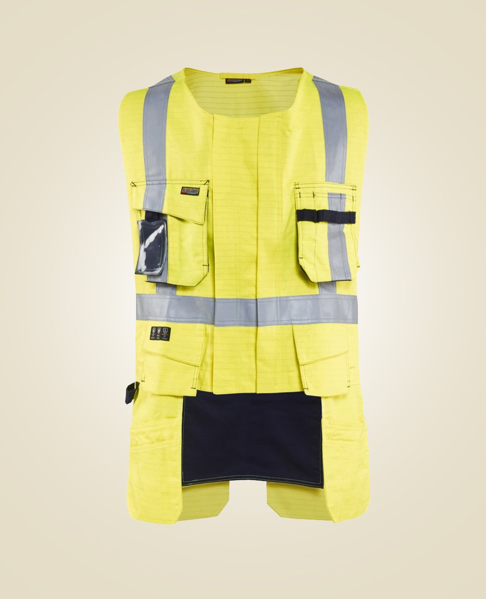 High-Visibility Work Vest with Pockets