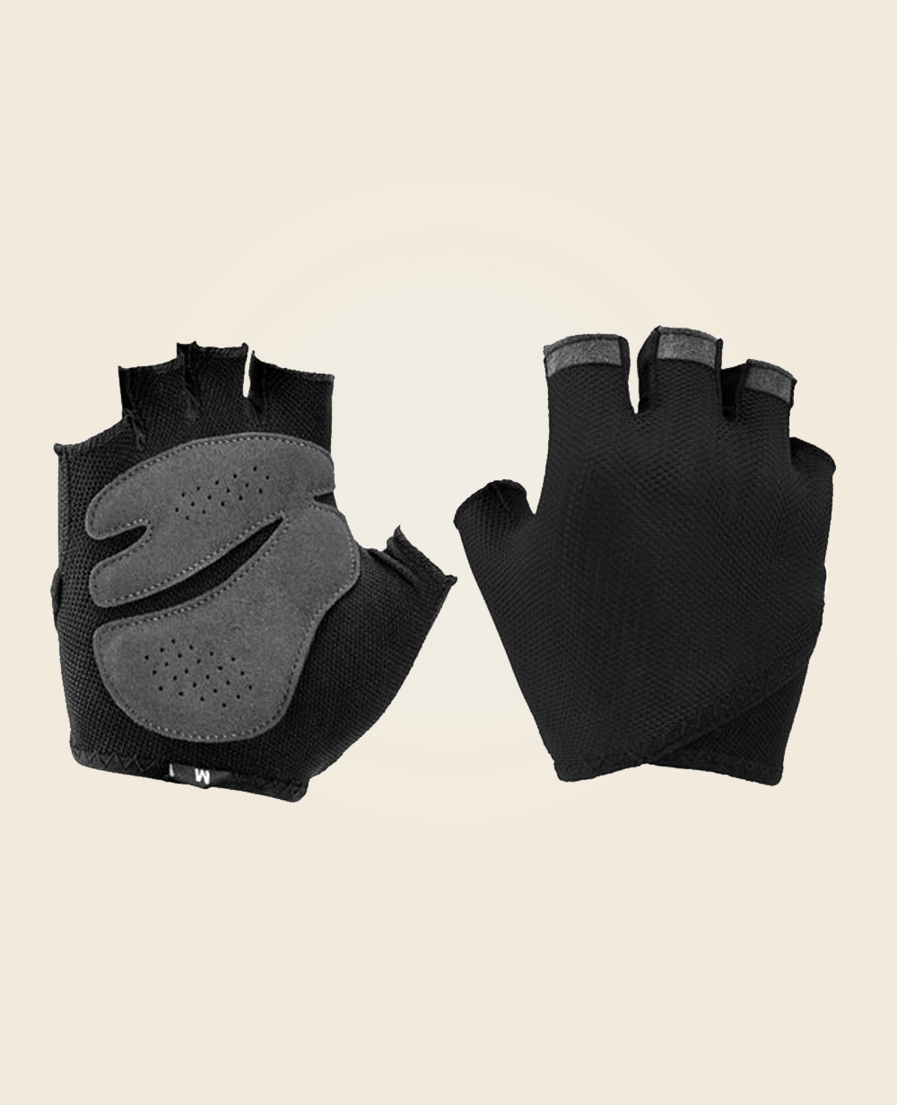 Fingerless Workout Gloves with Padded Grip