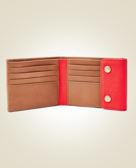 Two-Tone Bi-Fold Wallet